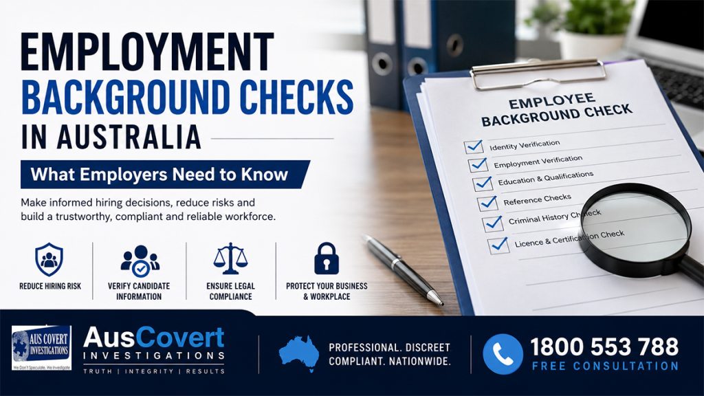 Pre employment background checks