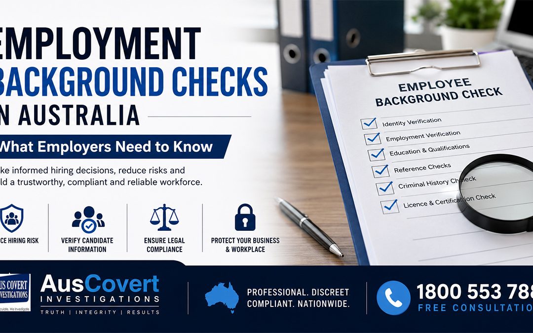 Employment Background Checks-